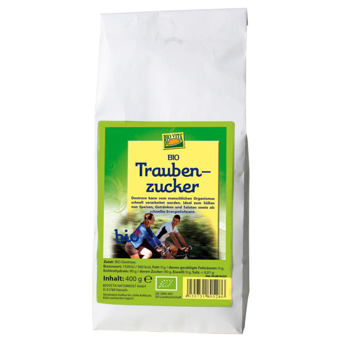 BIOVITA Traubenzucker - 400 g