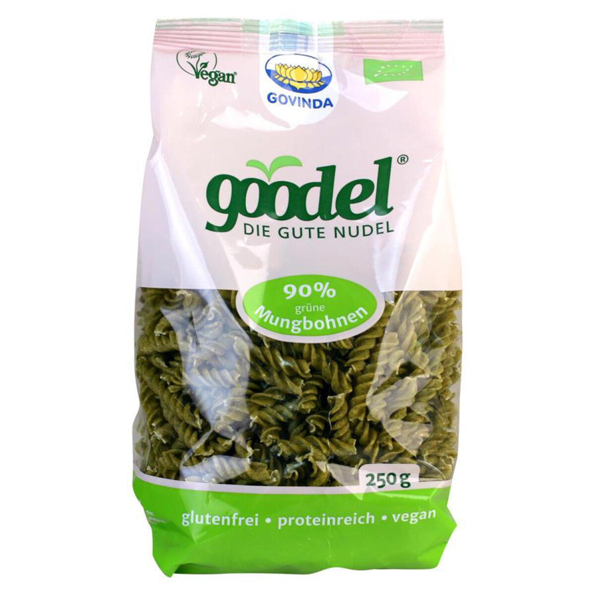 GOVINDA GOODEL Mungbohne-Leinsaat Spirelli - 250 g