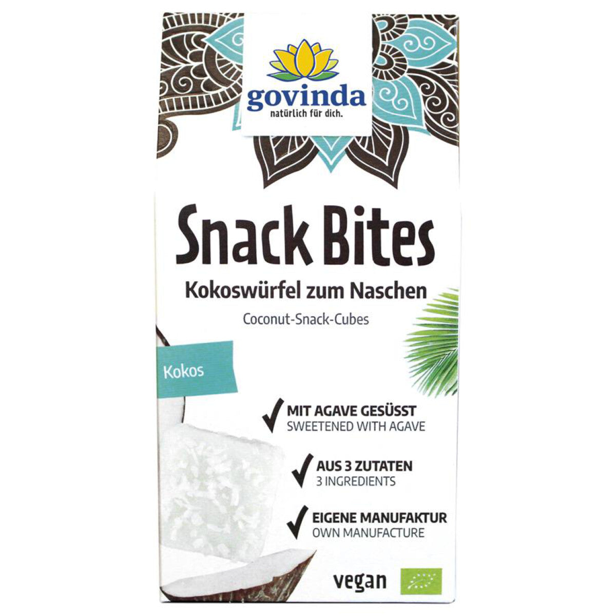 GOVINDA Snack Bites Kokos - 100 g