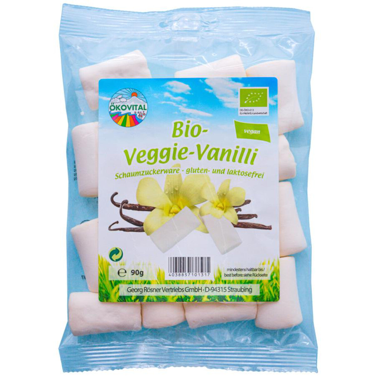 ÖKOVITAL RÖSNER Vanilla Mellows vegan - 90 g