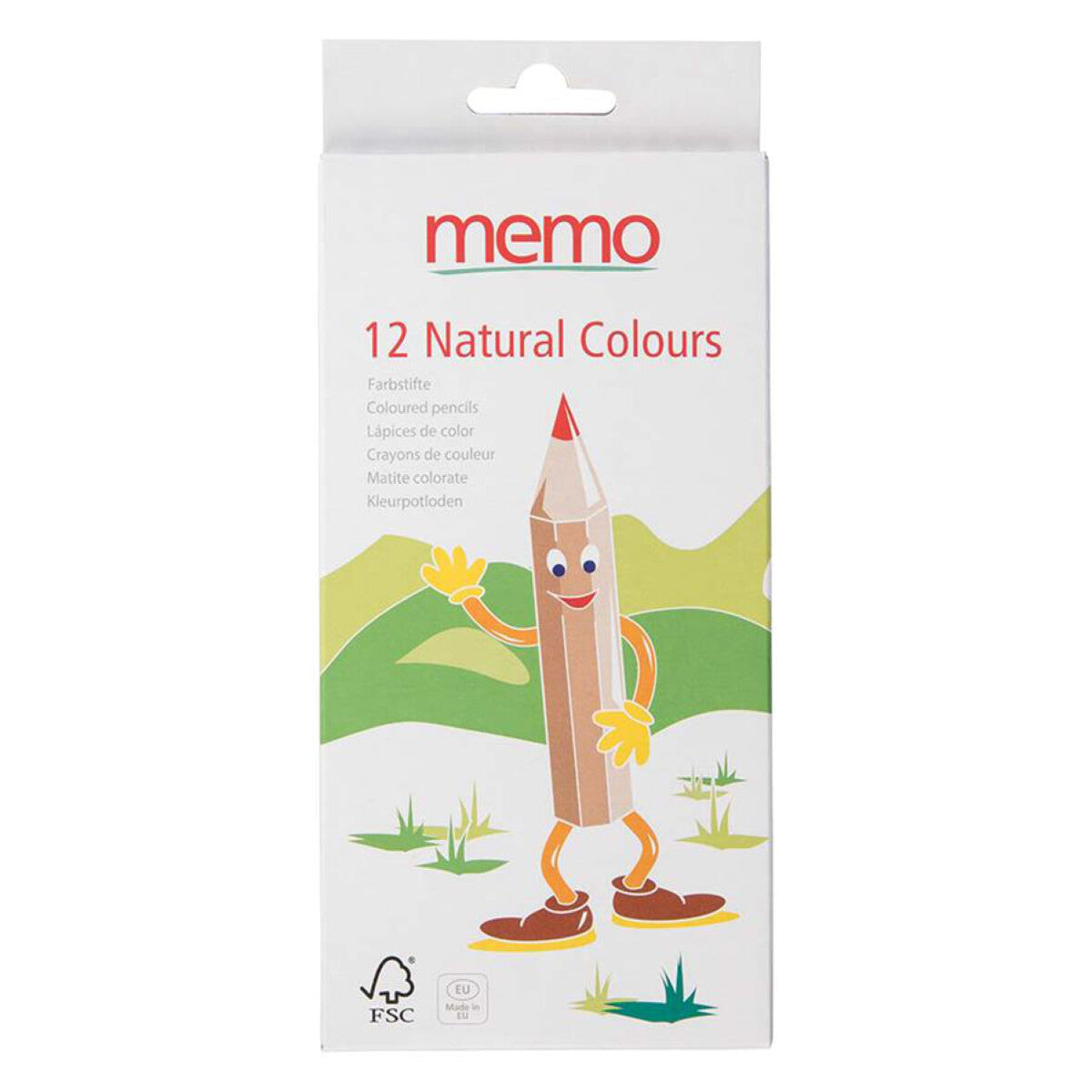 MEMO Natural Colours 12 Farben - 1 Stk.