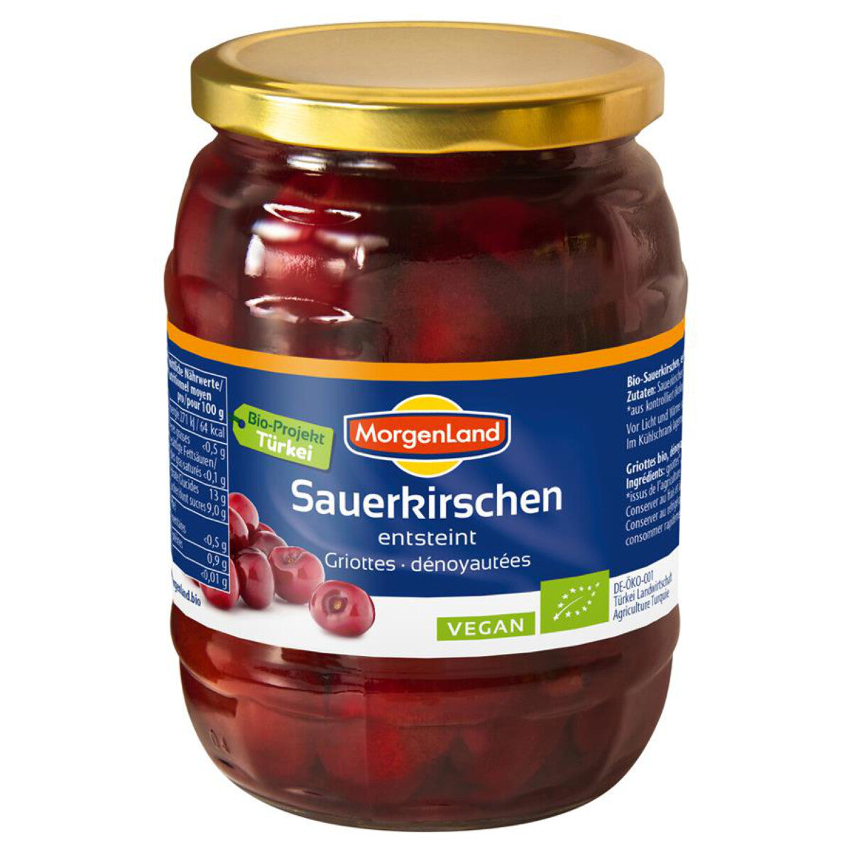MORGENLAND Sauerkirschen, entsteint - 700 g