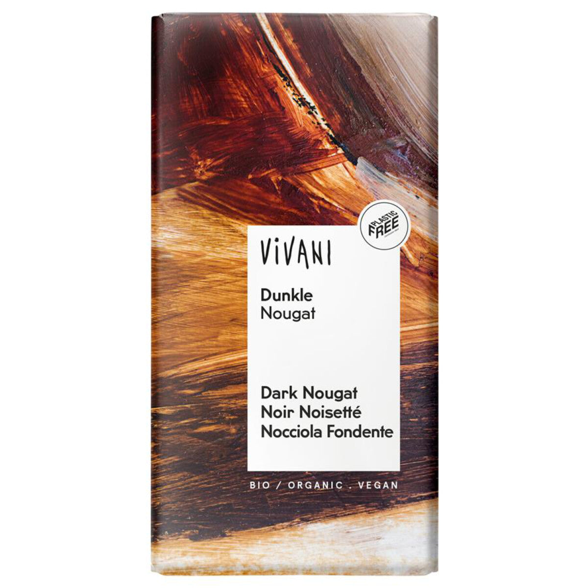 VIVANI Dunkle Nougat - 100 g