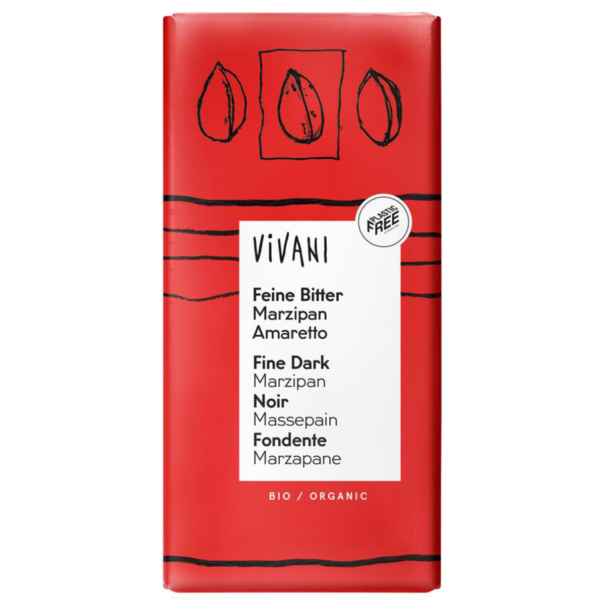 VIVANI Feine Bitter Marzipan-Amaretto - 100 g