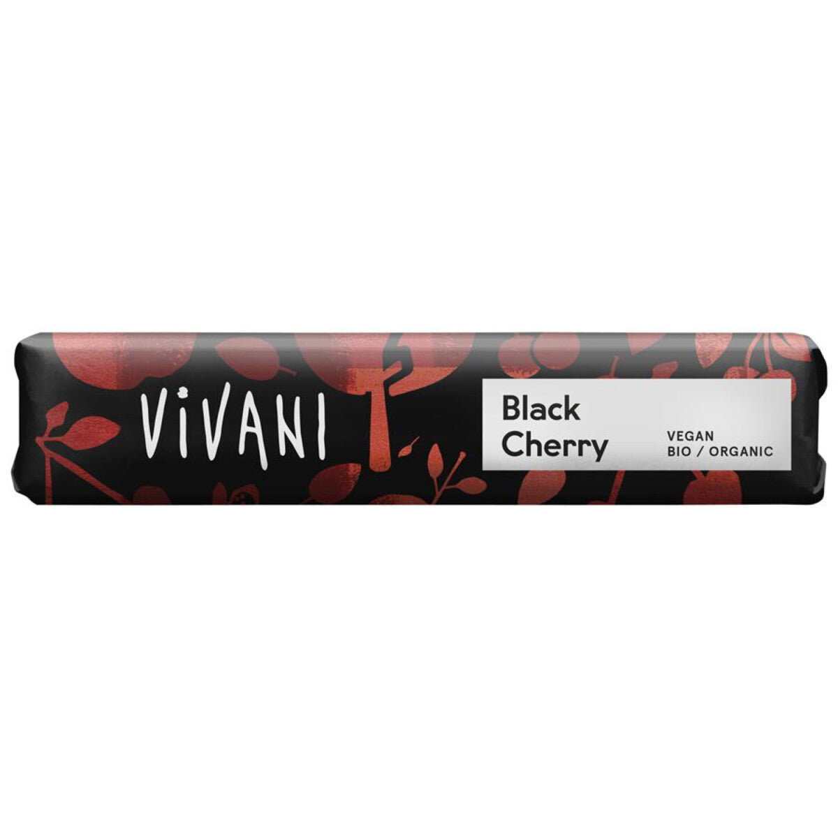VIVANI Black Cherry Riegel - 35 g