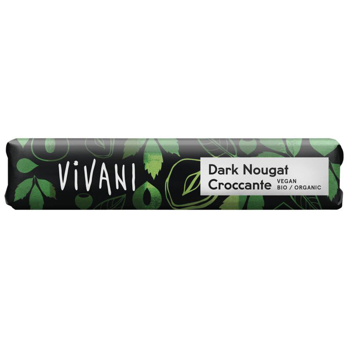 VIVANI Dark Nougat Croccante Riegel - 35 g