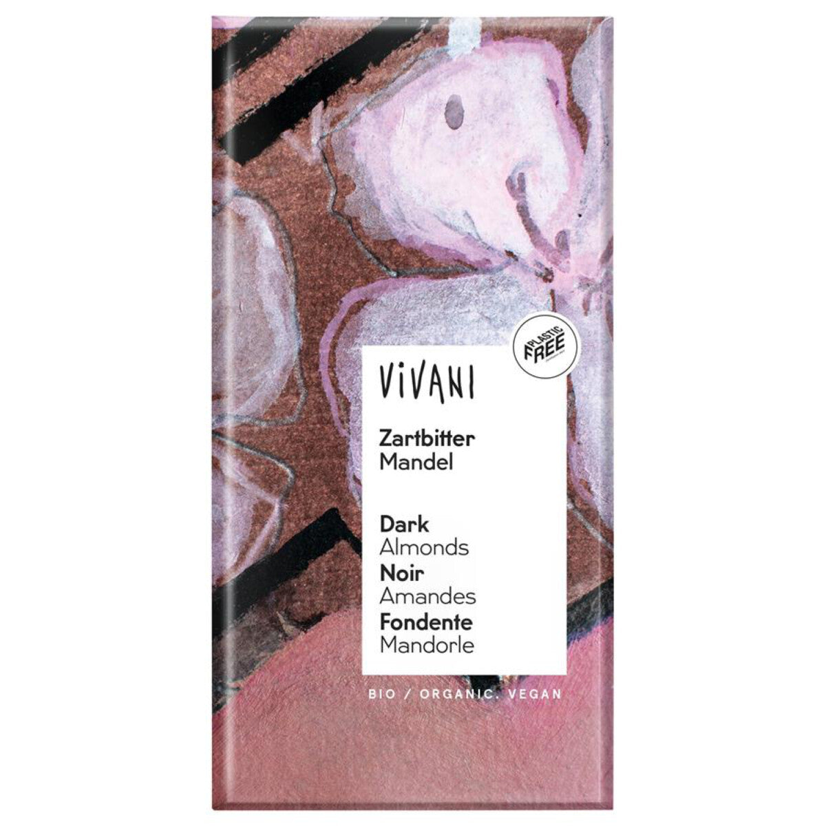 VIVANI Zartbitter Mandel - 100 g