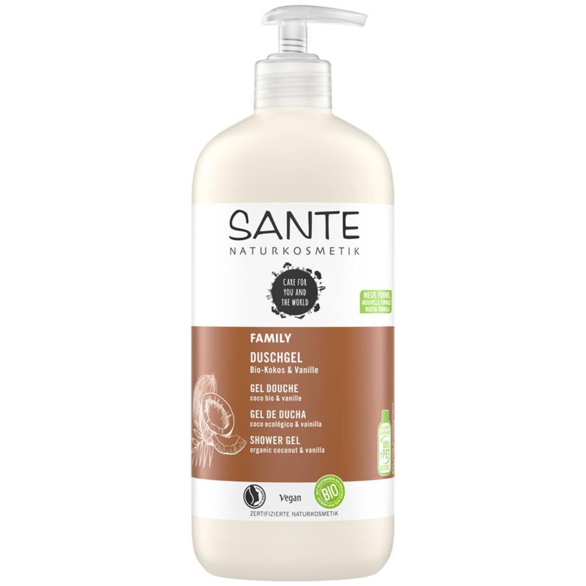 SANTE Family Duschgel Kokos & Vanille - 500 ml