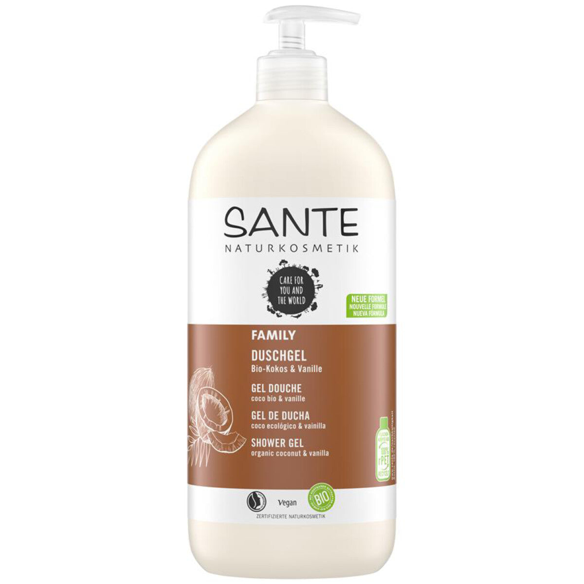 SANTE Duschgel Kokos & Vanille - 950 ml