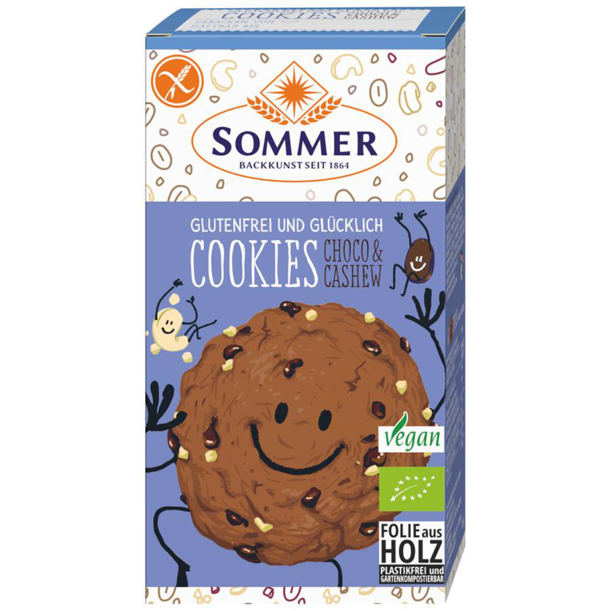 SOMMER & CO Cookies Schoko Cashew - 125 g