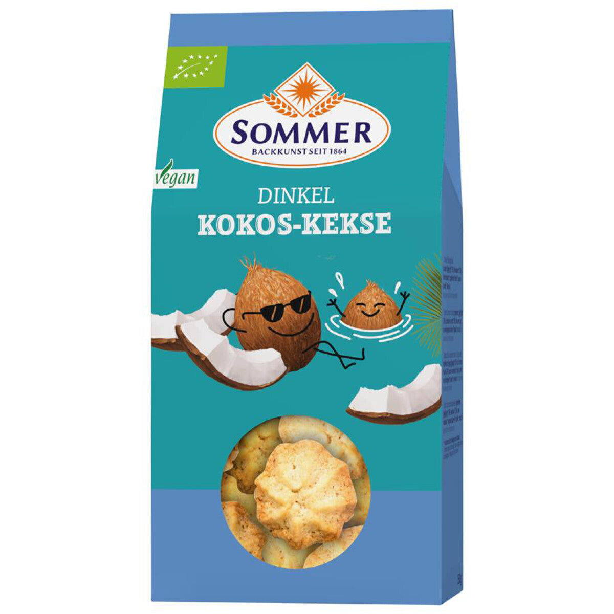 SOMMER & CO Dinkel Kokos Kekse - 150 g
