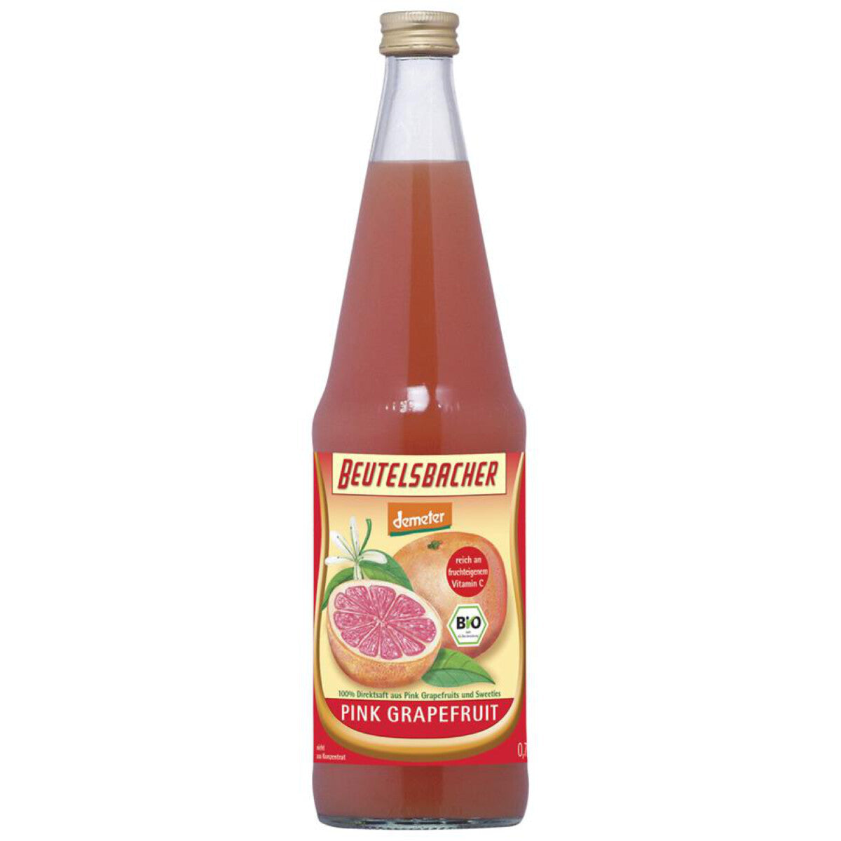 BEUTELSBACHER Pink Grapefruit Saft - 0,7 l