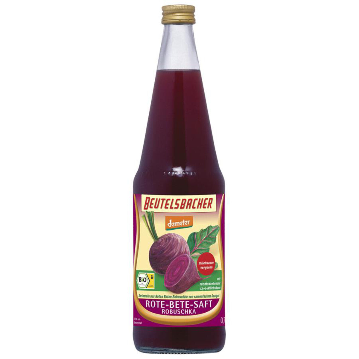 BEUTELSBACHER Rote-Bete-Saft Robuschka  - 700 ml 