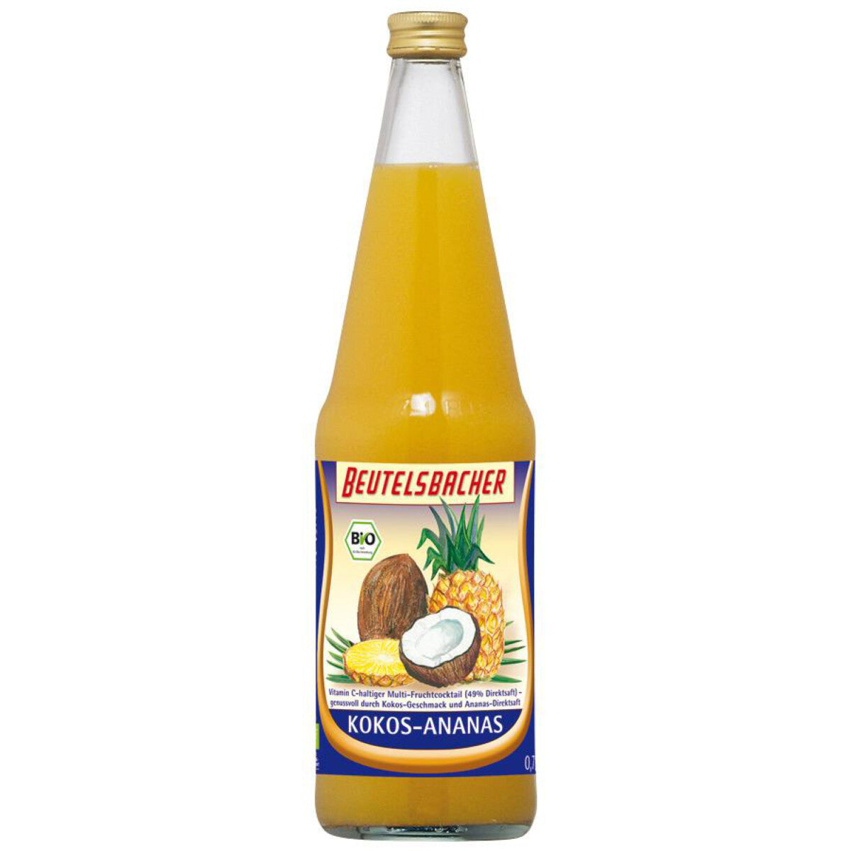 BEUTELSBACHER Kokos-Ananas-Saft - 0,7 l