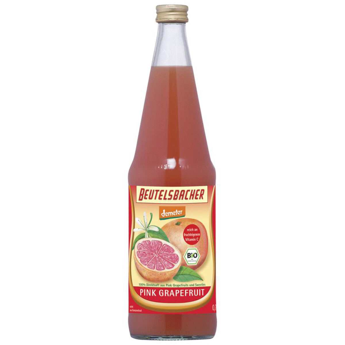 BEUTELSBACHER Pink Grapefruit Saft - 700 ml 
