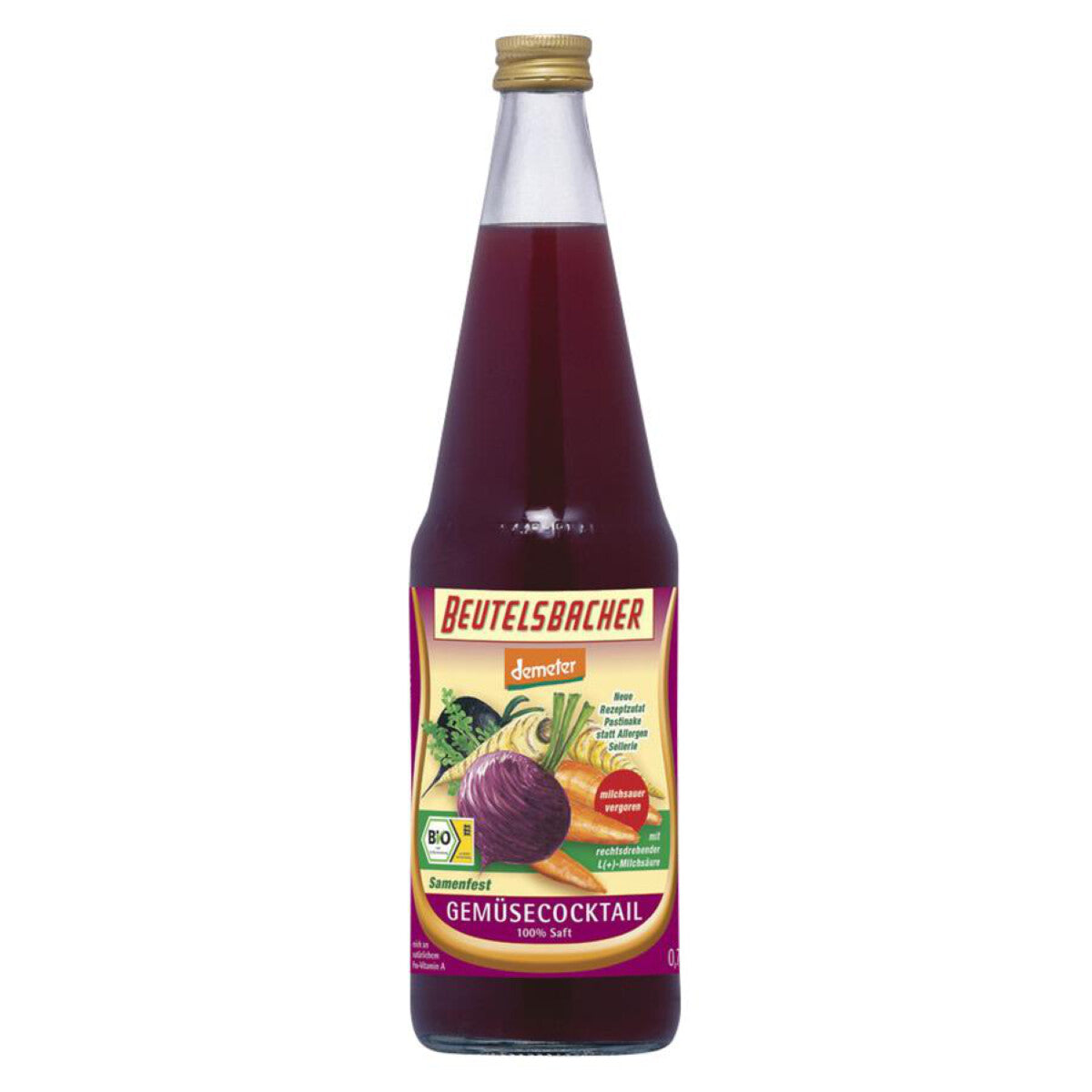 BEUTELSBACHER Gemüsecocktail milchsauer - 700ml