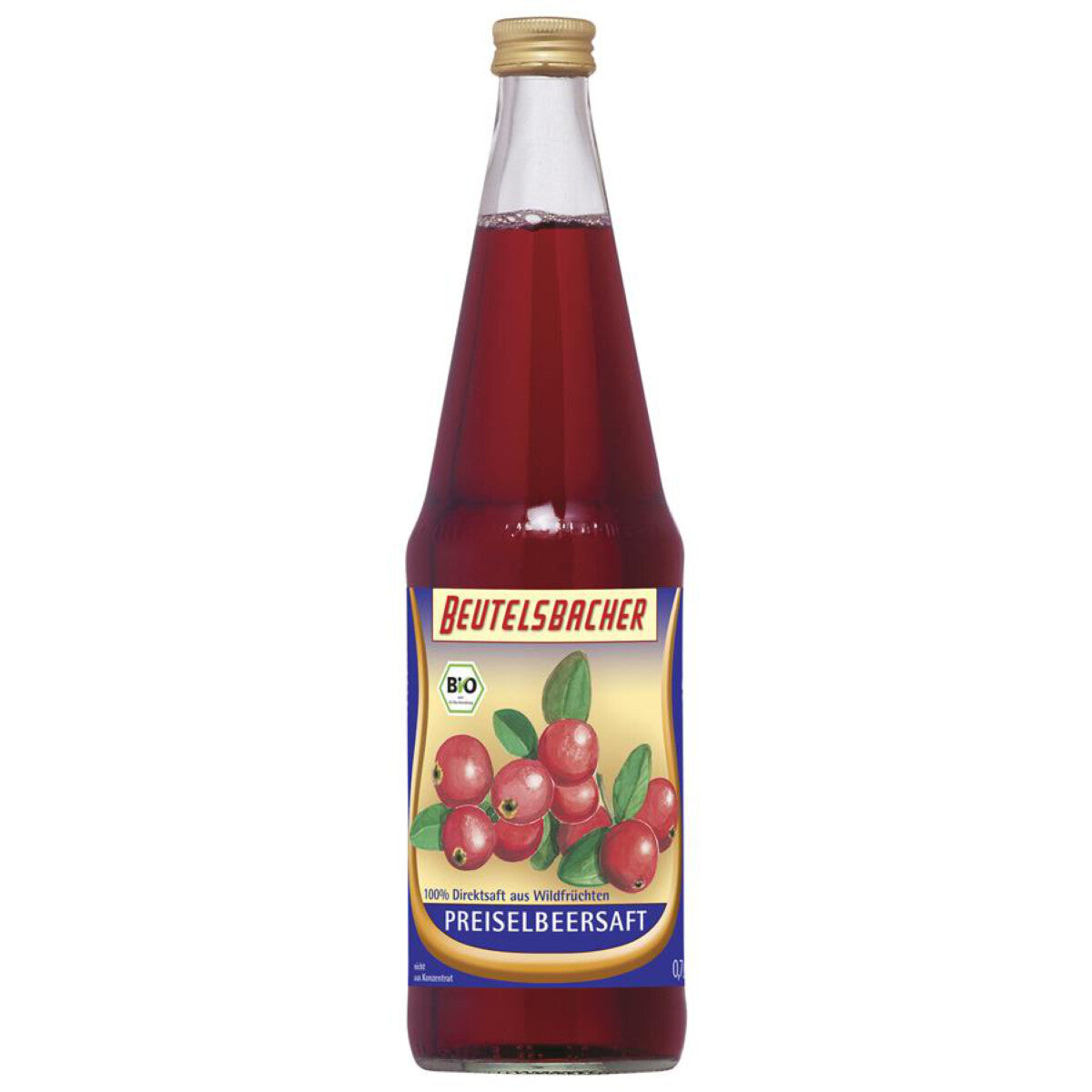 BEUTELSBACHER Preiselbeer Direktsaft - 700 ml