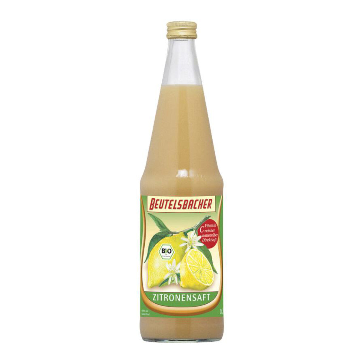 BEUTELSBACHER Zitronensaft naturtrüb - 0,7 l