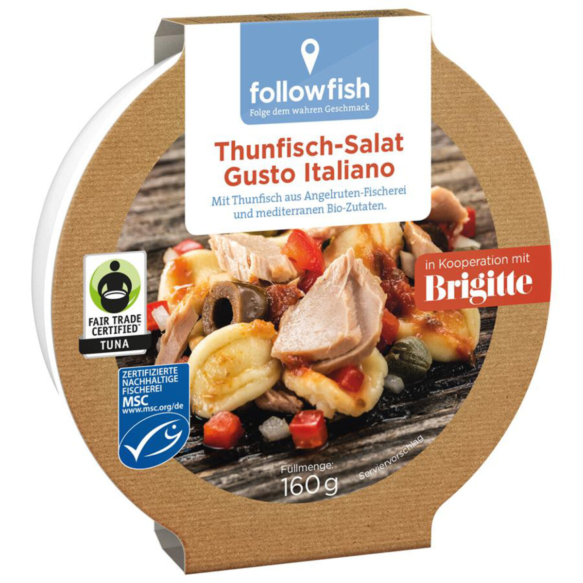 FOLLOWFISH Thunfisch-Salat Italiano - 160 g
