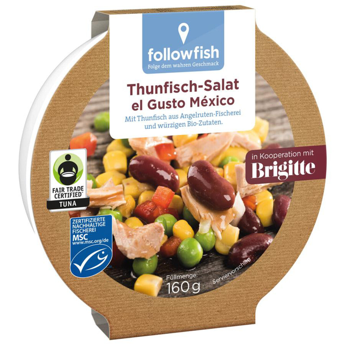 FOLLOWFISH Thunfisch-Salat el Gusto Mexico - 160 g