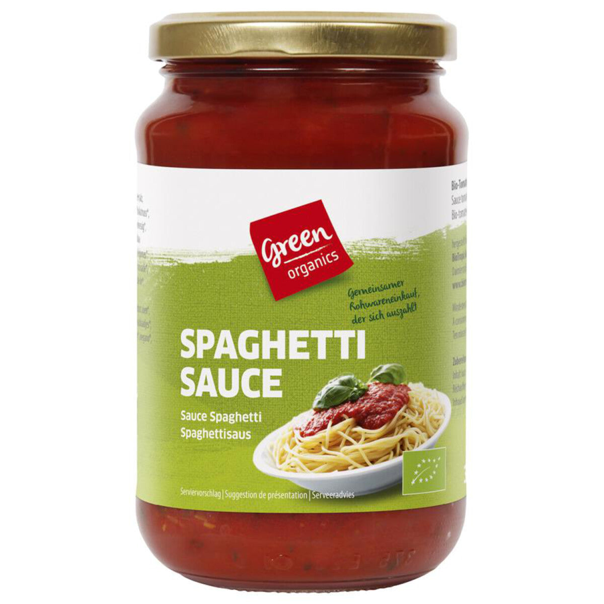 GREEN ORGANICS Spaghettisauce - 360 g