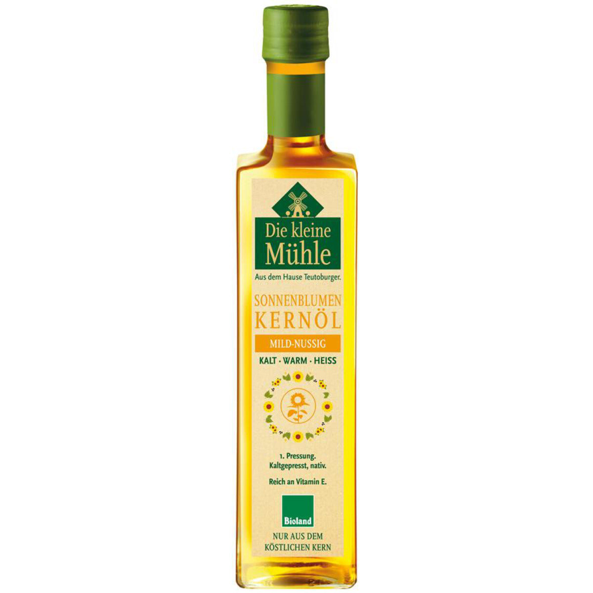DIE KLEINE MÜHLE Sonnenblumen Kernöl -  0,5 l