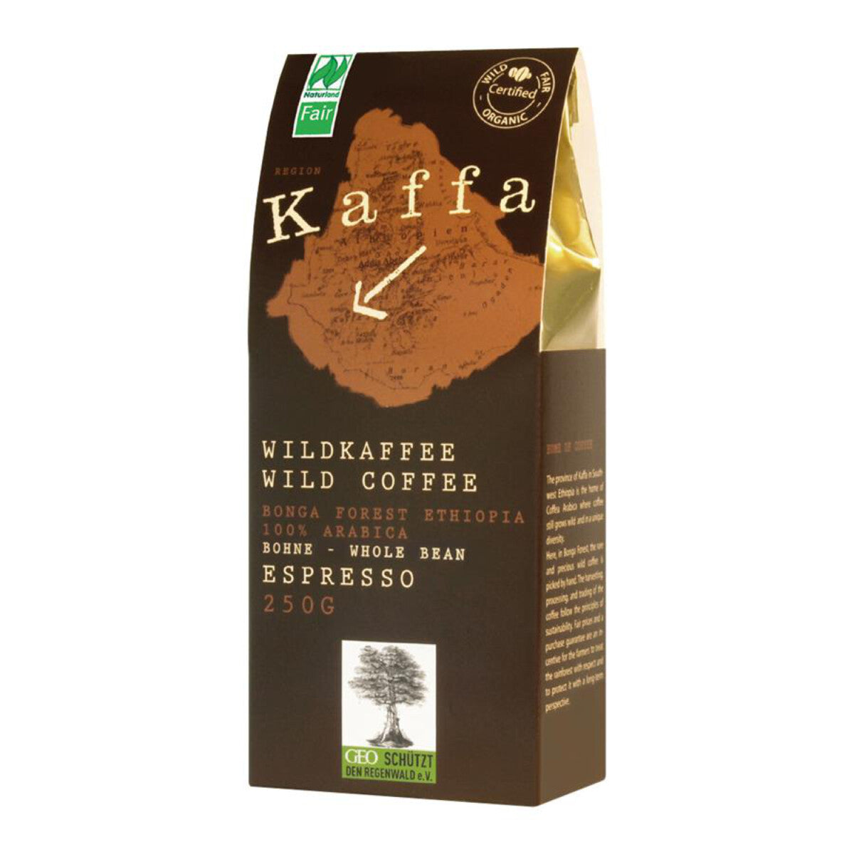 KAFFA Espresso ganze Bohne - 250 g