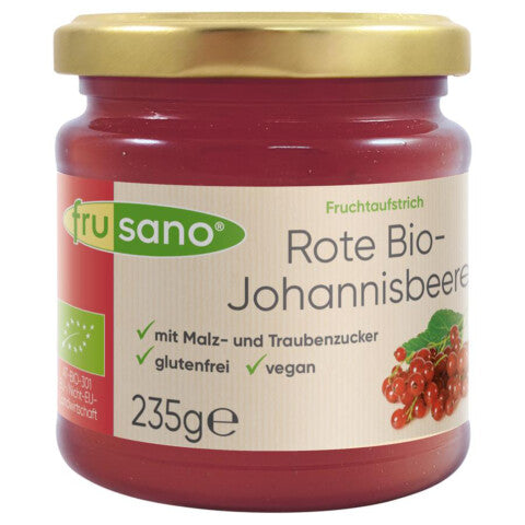 FRUSANO Fruchtaufstrich Johannisbeere - 235 g