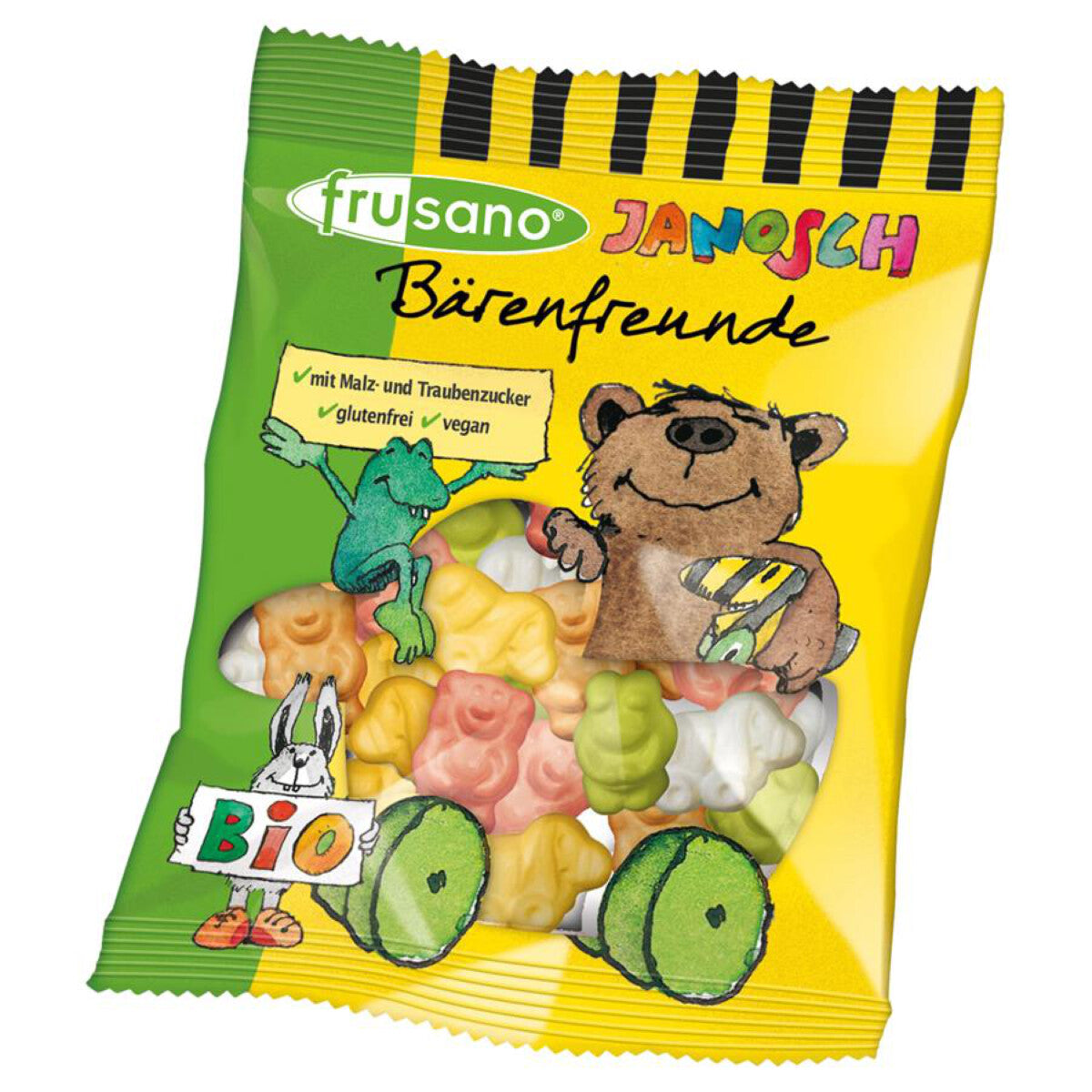 FRUSANO Janosch Gummibären ohne Gelatine - 50 g