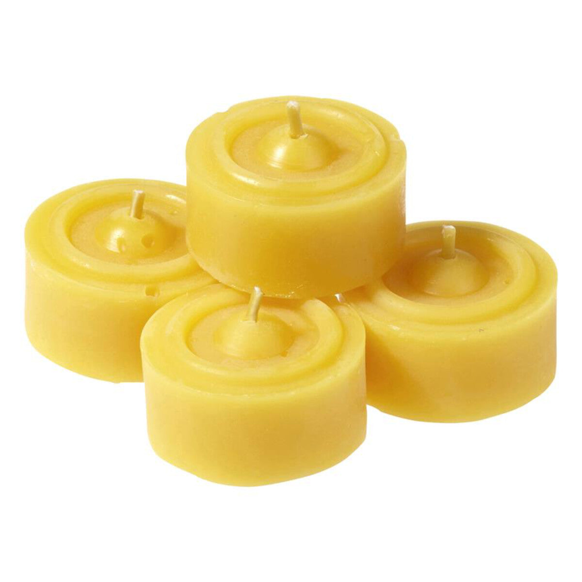 MEMO Teelichter aus Bienenwachs - 10 Stk.