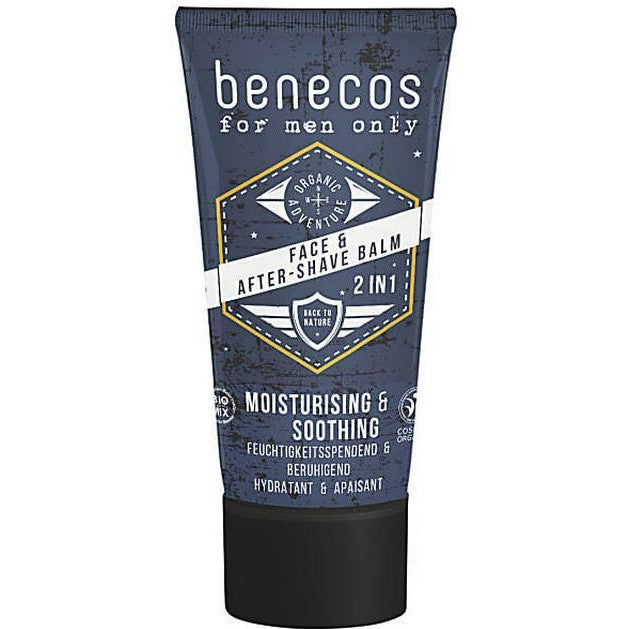 BENECOS Face & After-shave Balm 2in1 - 50 ml