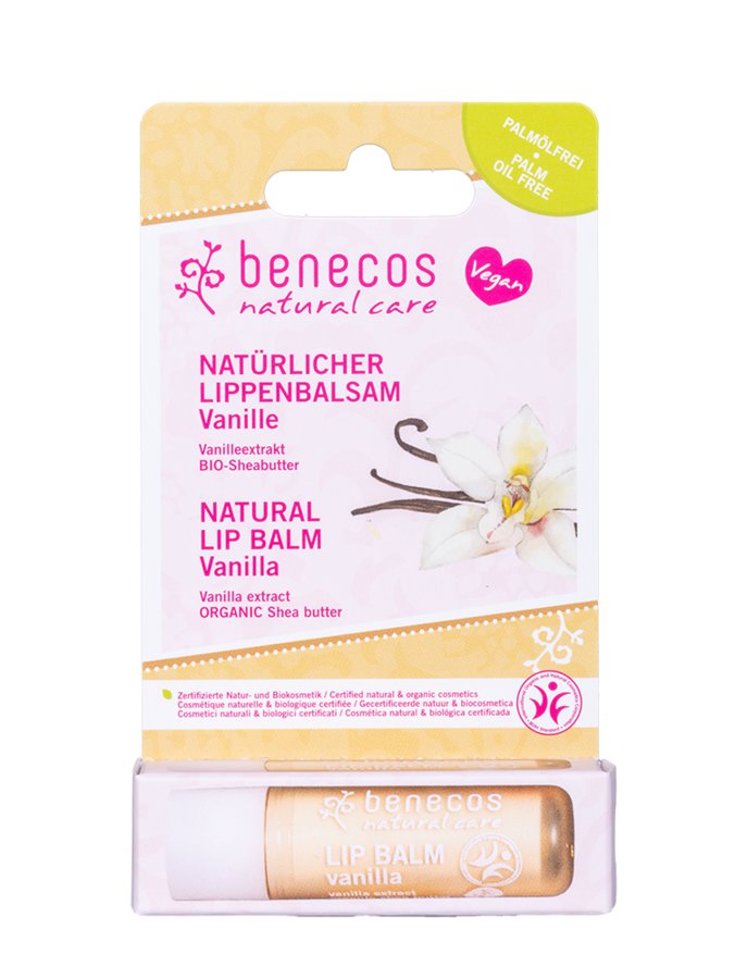 BENECOS Lip Balm Vanille - 4,8 g