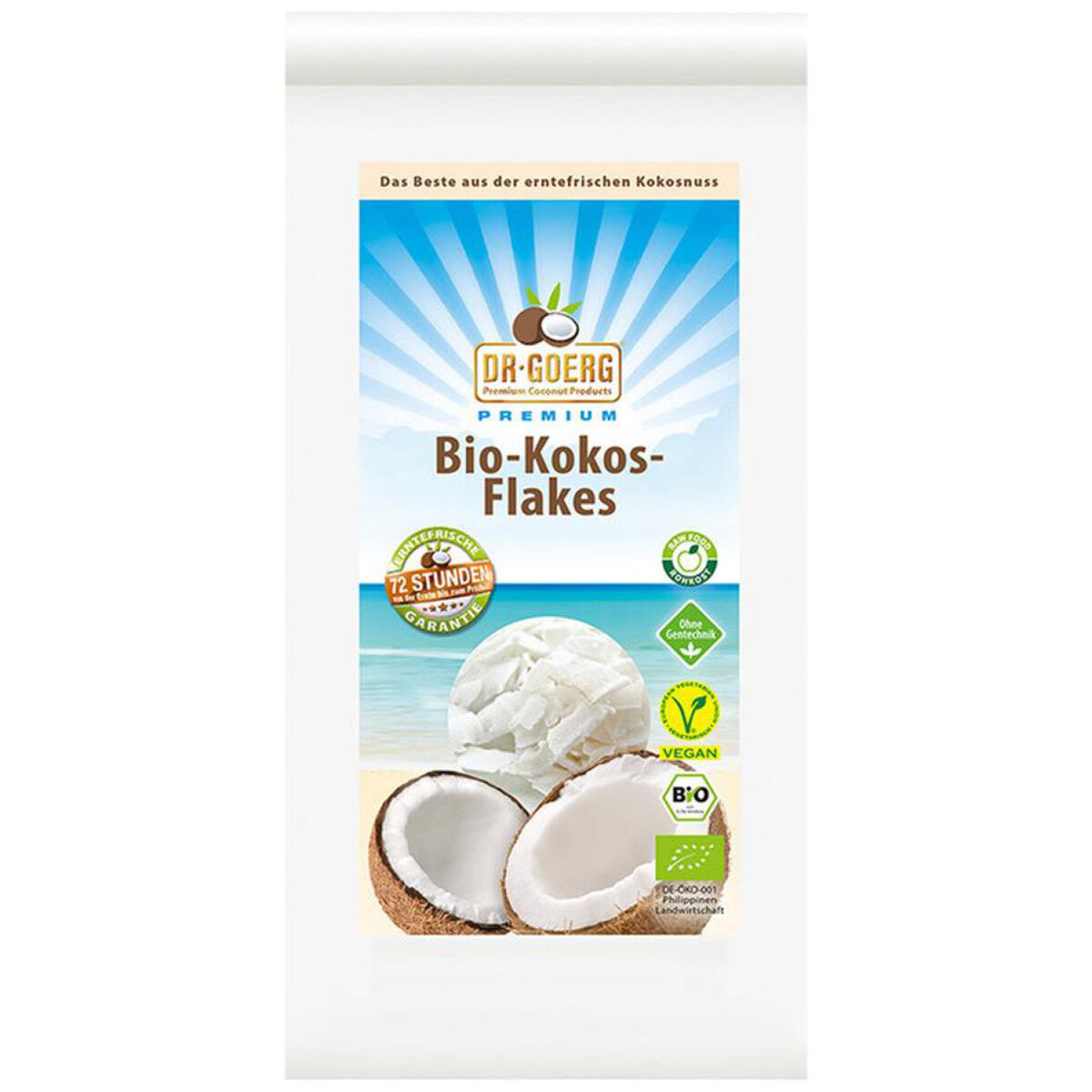 DR. GOERG Kokosflakes Premium Rohkost - 300 g