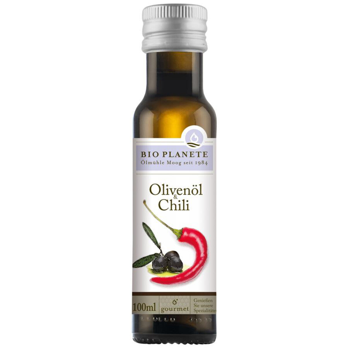 BIO PLANETE Olivenöl & Chili - 0,1 l