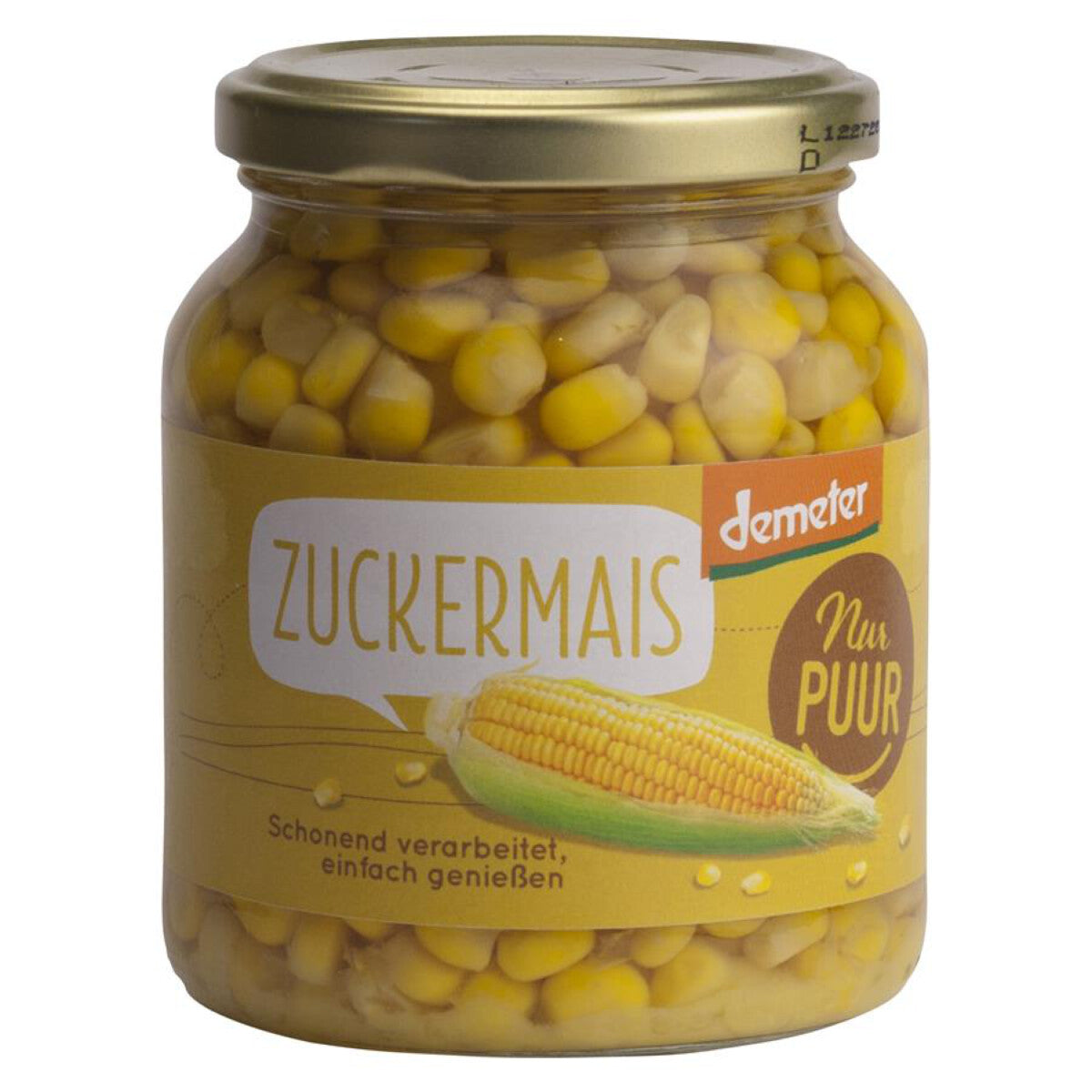 NUR PUUR Zuckermais - 350 g