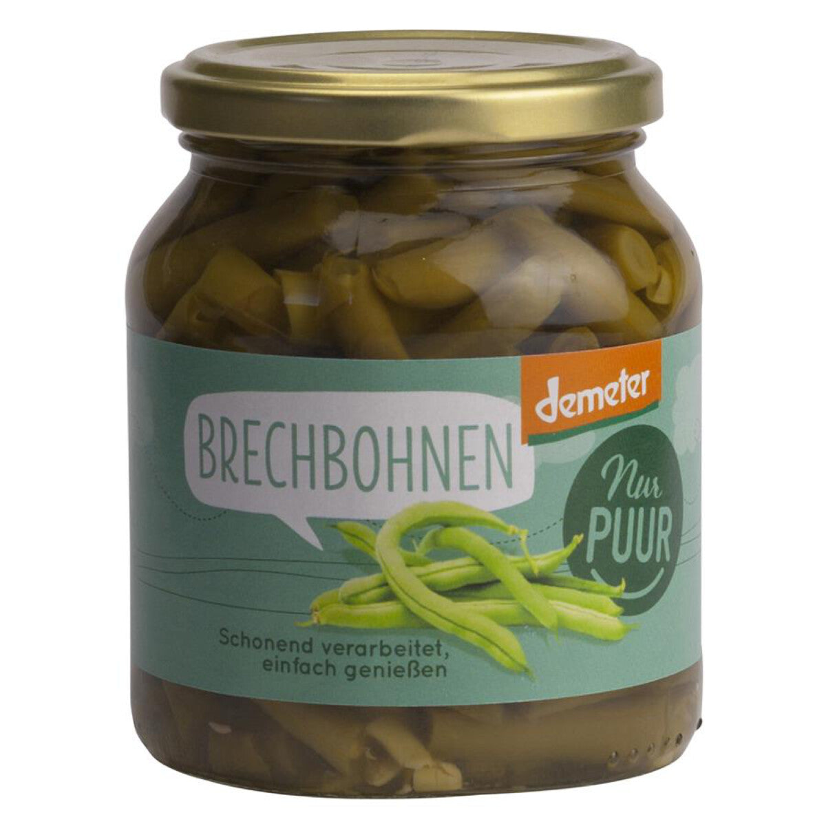 NUR PUUR Brechbohnen - 340 g