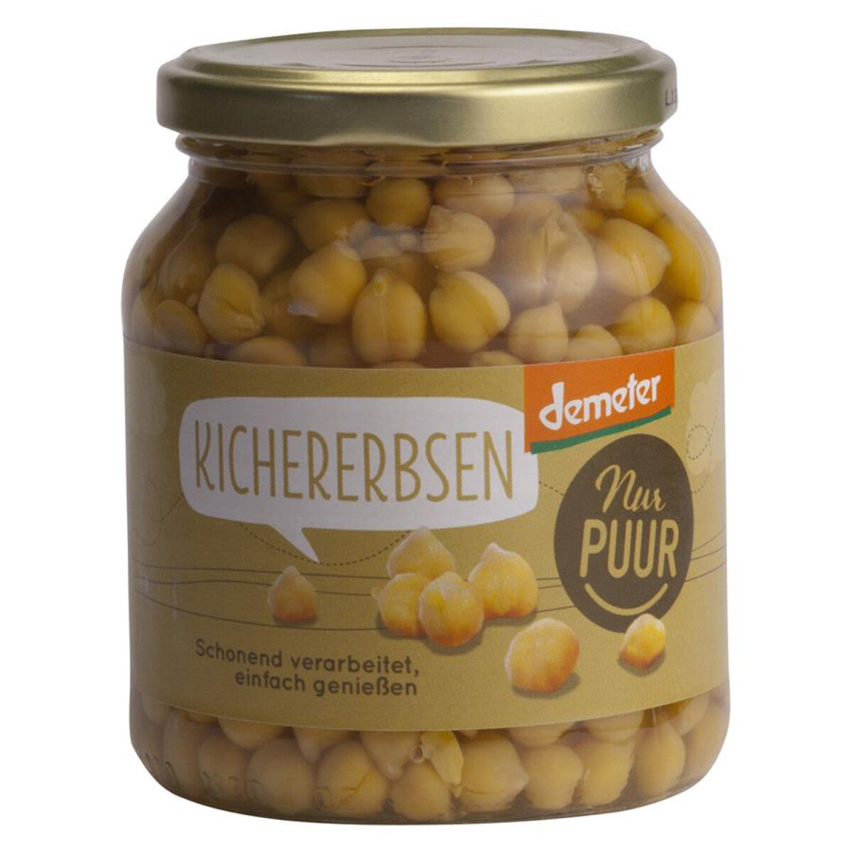 NUR PUUR Kichererbsen - 350 g