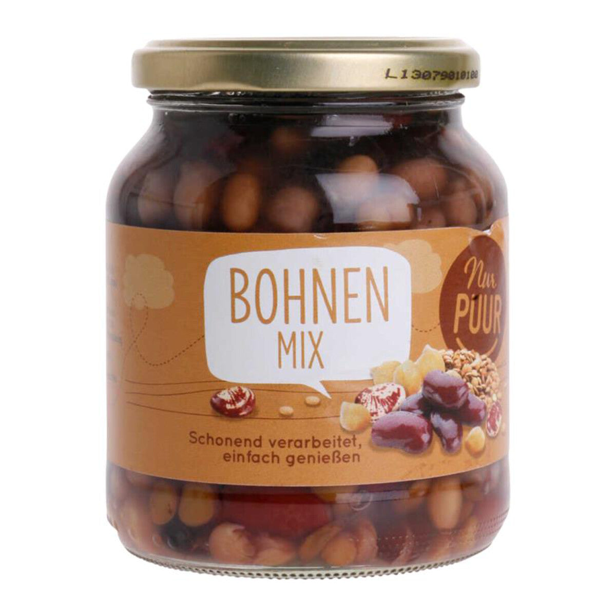 NUR PUUR Bohnen Mix - 350 g