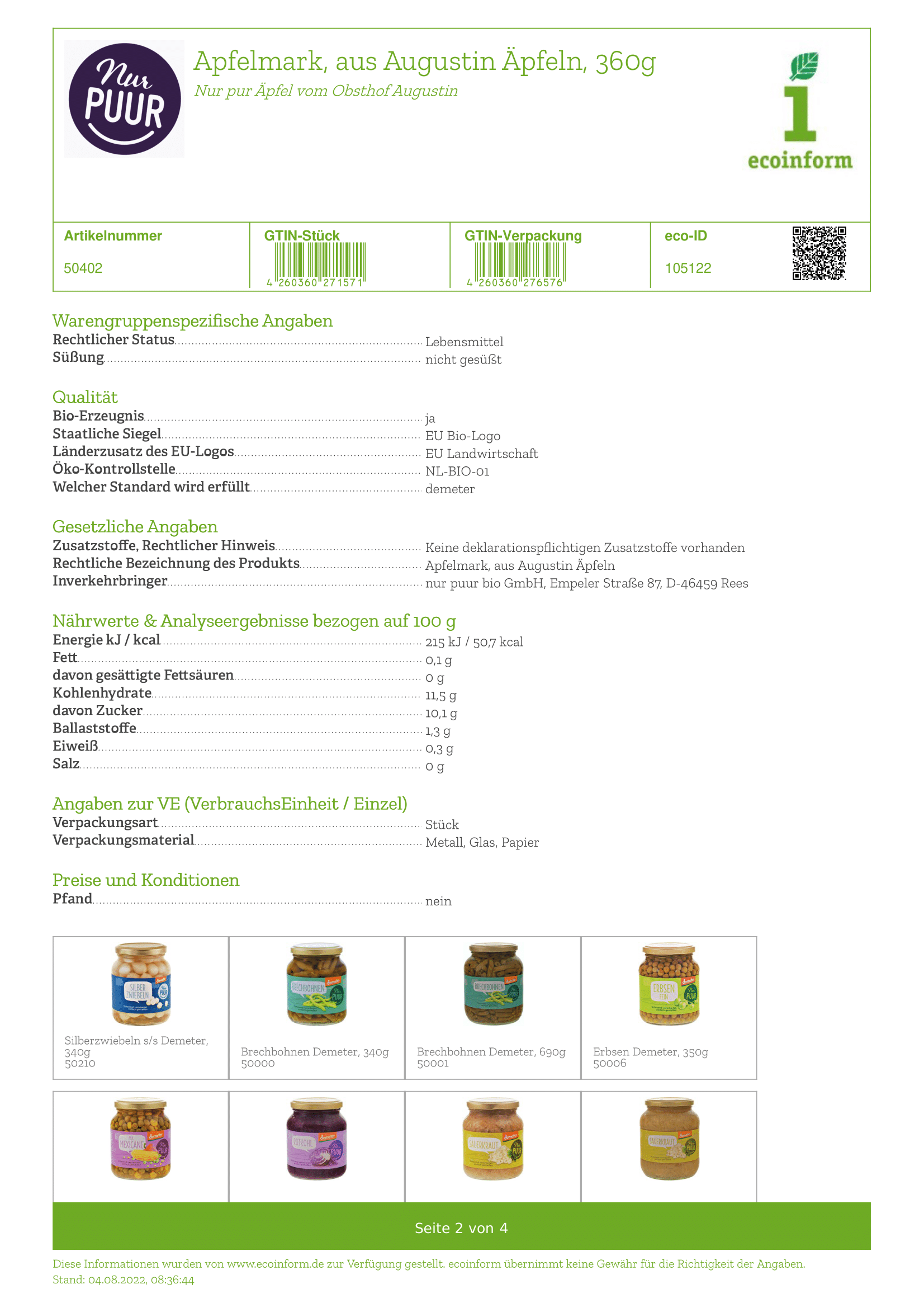 Apfelmark