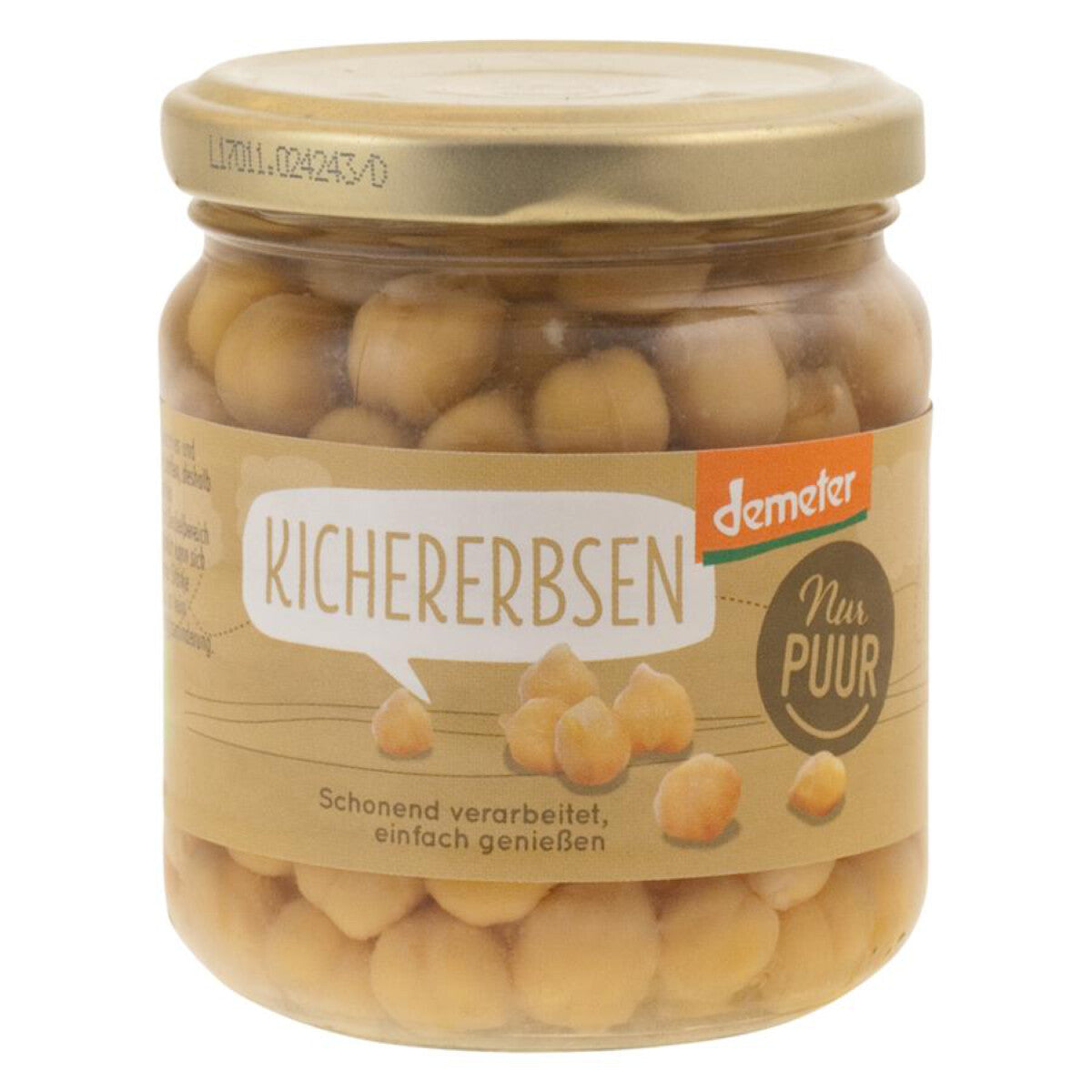 NUR PUUR Kichererbsen - 200 g