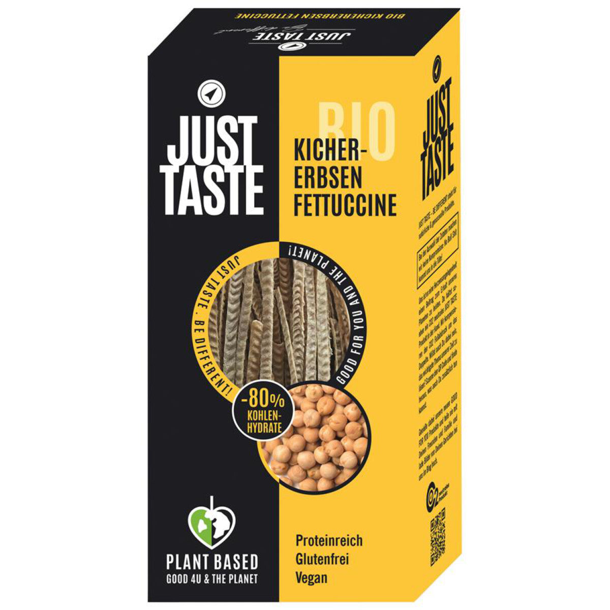 JUST TASTE Kichererbsen Fettuccine - 250 g