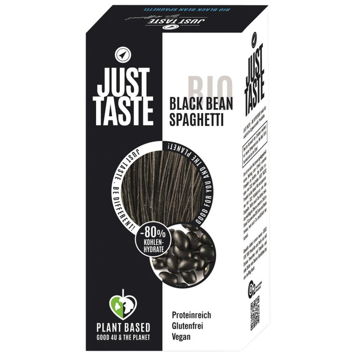 JUST TASTE Black Bean Spaghetti - 250 g