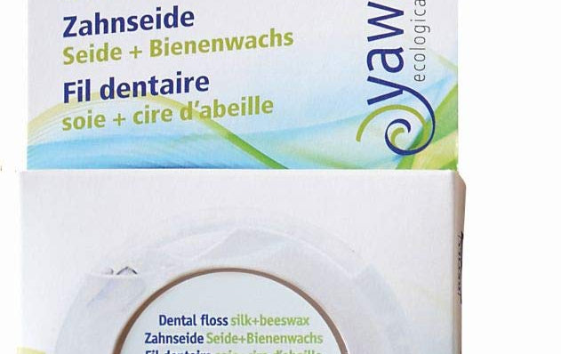 YAWECO Zahnseide aus Seide & Bienenwachs - 40 m (1 Pkg.)