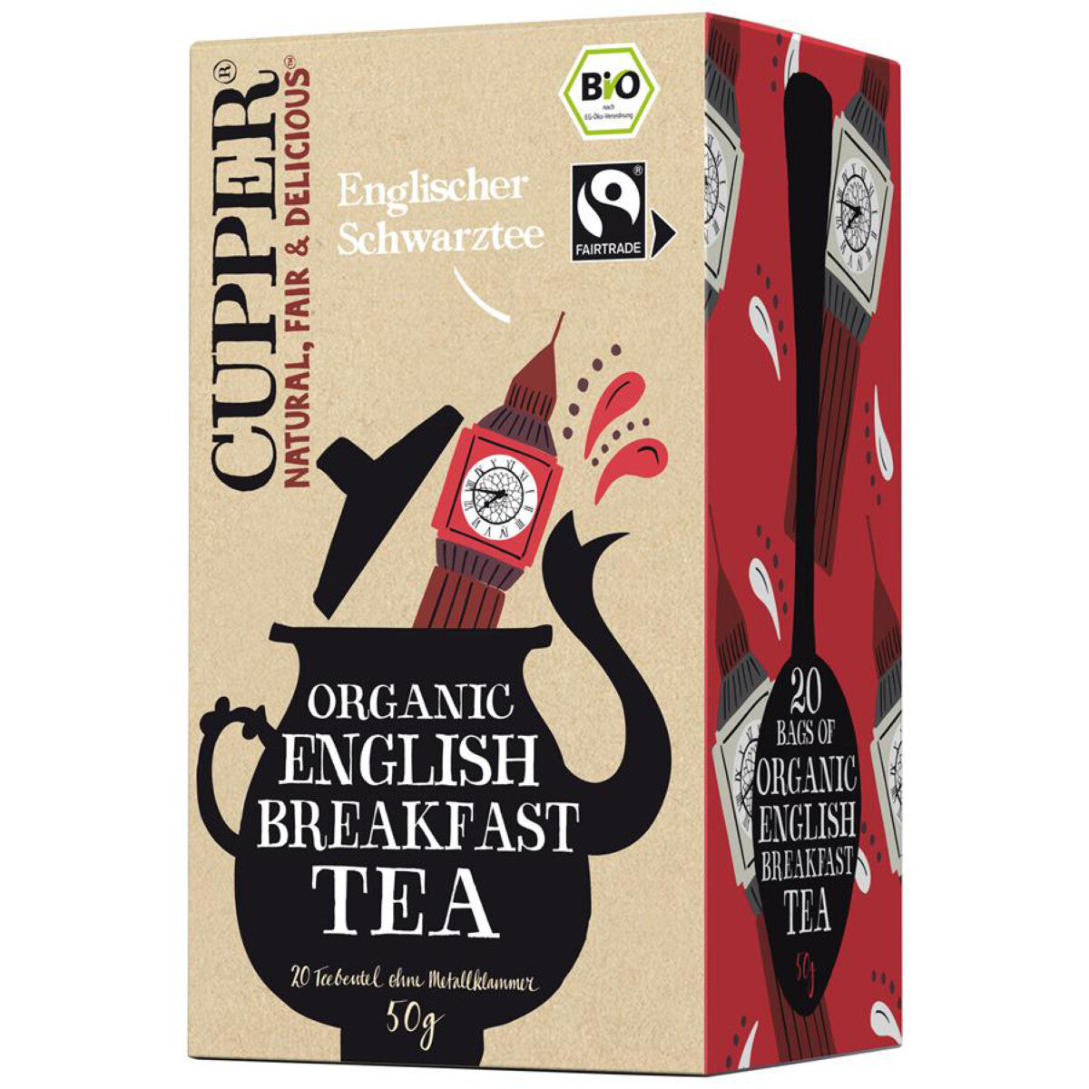 CUPPER English Breakfast Tea - 20 Btl.