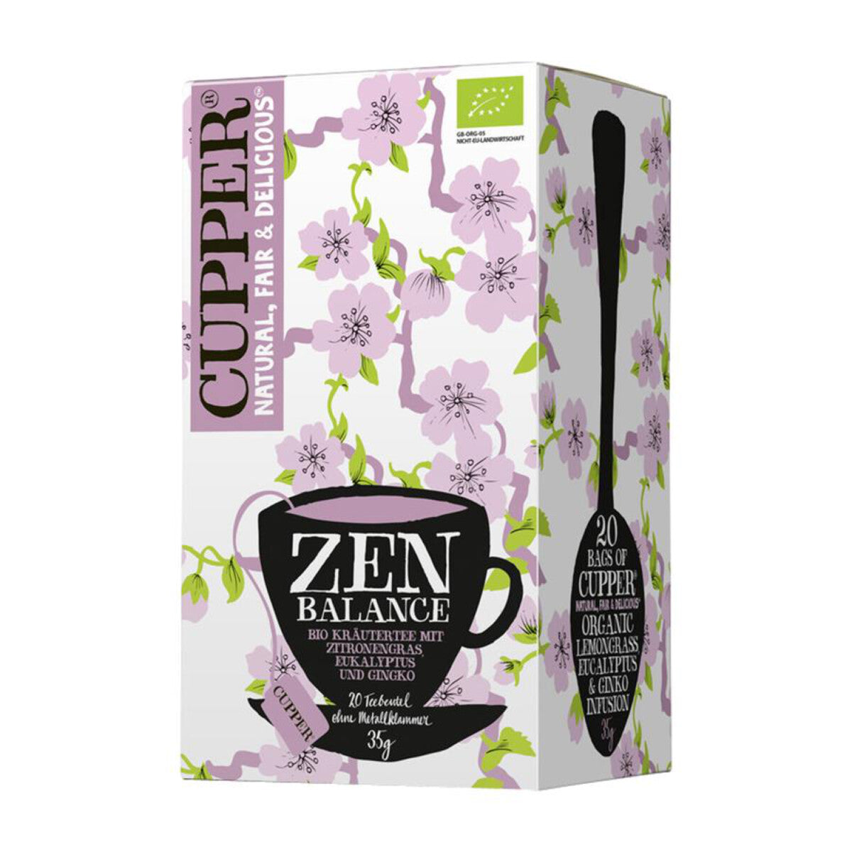 CUPPER Zen Balance Tee - 20 Btl.