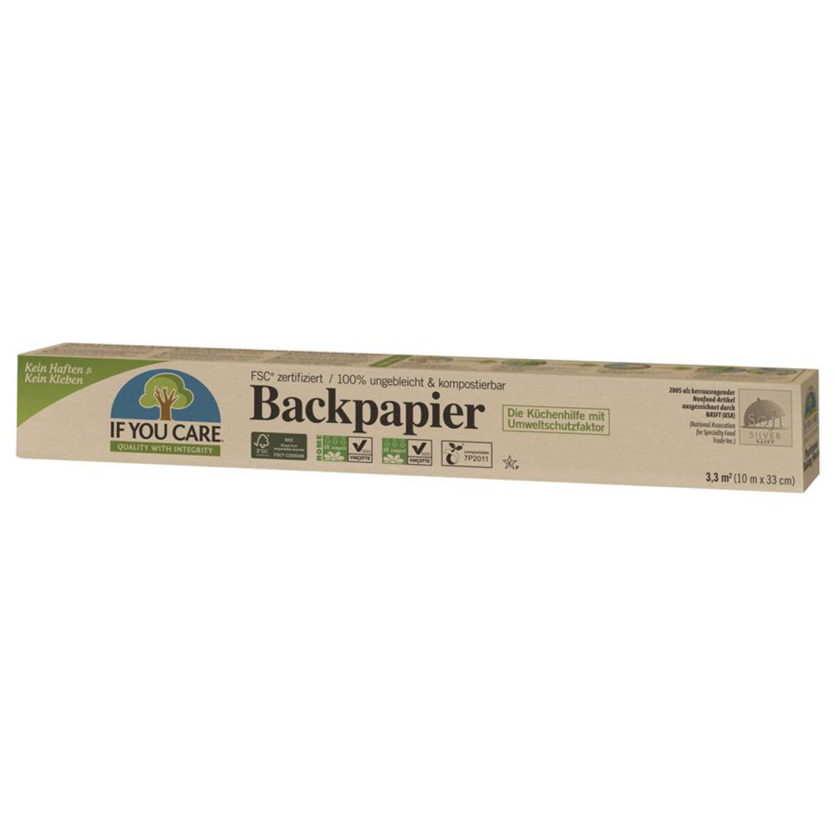 IF YOU CARE Backpapier 10 lfm. - 1 Pkg.