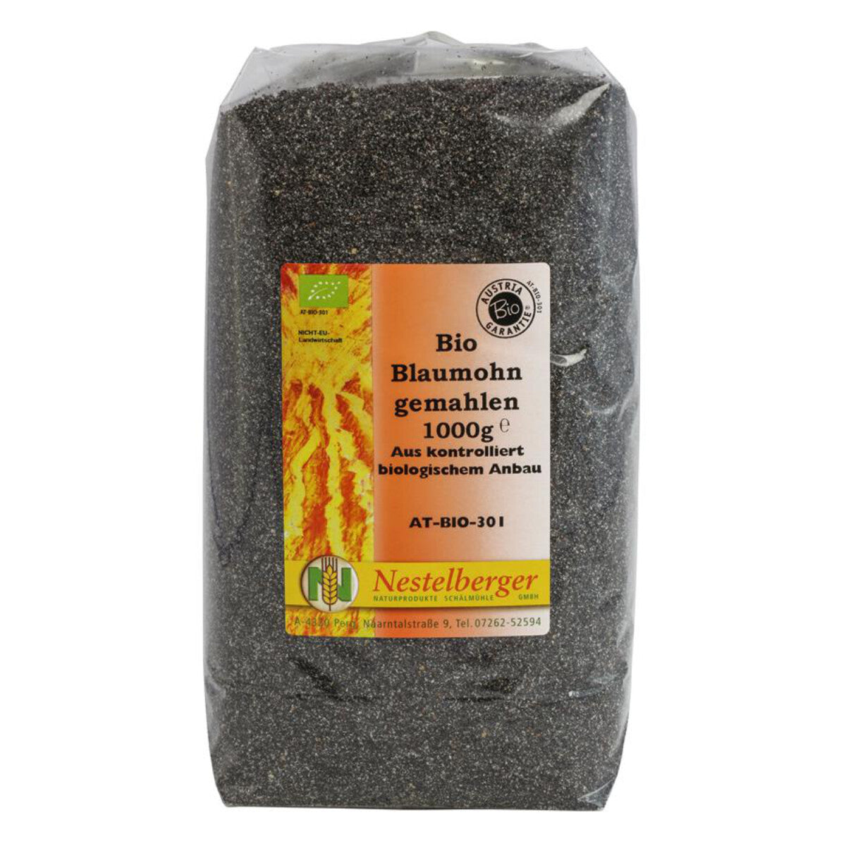 NESTELBERGER Blau Mohn gemahlen - 1 kg
