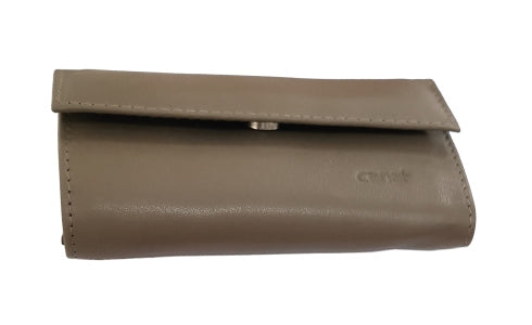 CANAL Unbestücktes Roll-Etui mit Magnetverschluss - beige 