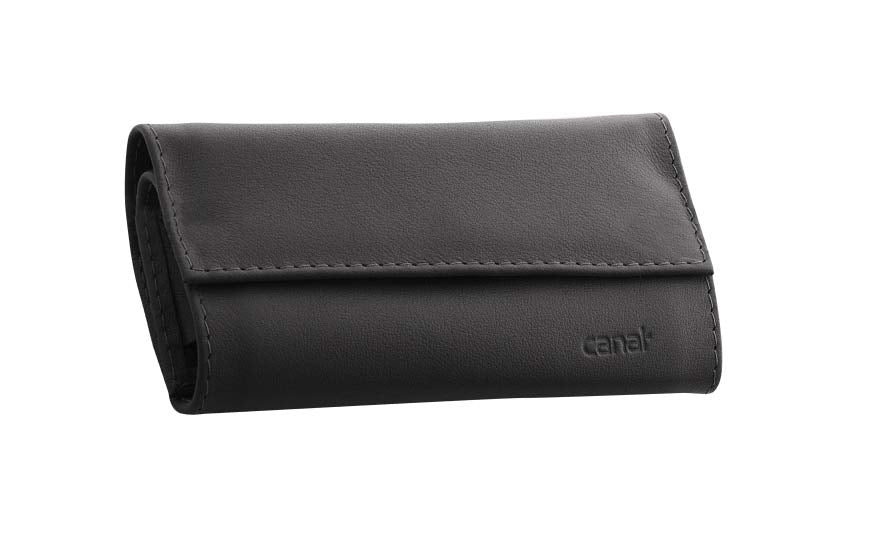 Unbestücktes Roll-Etui mit Magnetverschluss