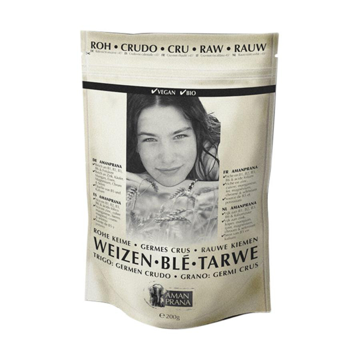 AMANPRANA Weizenkeime roh - 200 g